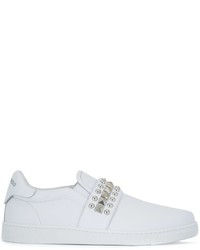 Sneakers in pelle bianche di DSQUARED2