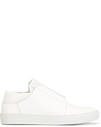 Sneakers in pelle bianche di Helmut Lang