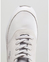 Sneakers in pelle bianche di Lacoste