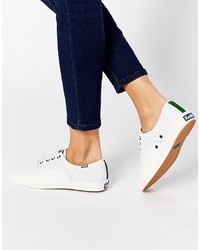 Sneakers in pelle bianche di Keds