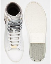 Sneakers in pelle bianche di Ted Baker