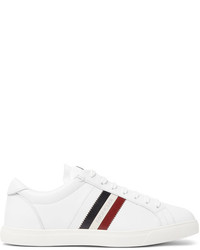 Sneakers in pelle bianche di Moncler