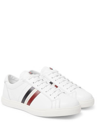 Sneakers in pelle bianche di Moncler