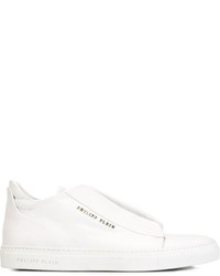 Sneakers in pelle bianche di Philipp Plein
