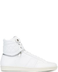 Sneakers in pelle bianche di Saint Laurent