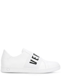 Sneakers in pelle bianche di Versus