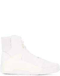 Sneakers in pelle bianche di Y-3