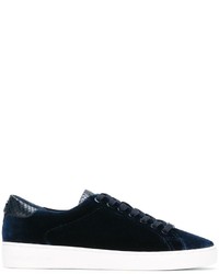 Sneakers in pelle blu scuro di MICHAEL Michael Kors