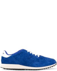 Sneakers in pelle blu di Diesel