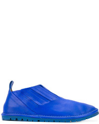 Sneakers in pelle blu di Marsèll