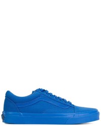 Sneakers in pelle blu di Vans