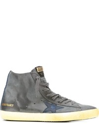 Sneakers in pelle grigie di Golden Goose Deluxe Brand