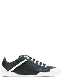 Sneakers in pelle grigio scuro di Christian Dior