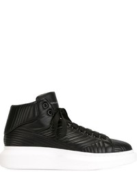 Sneakers in pelle nere di Alexander McQueen