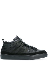 Sneakers in pelle nere di Damir Doma