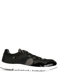 Sneakers in pelle nere di Dolce & Gabbana