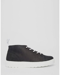 Sneakers in pelle nere di Dr. Martens