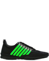 Sneakers in pelle nere di DSQUARED2