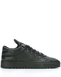 Sneakers in pelle nere di Filling Pieces