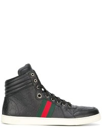 Sneakers in pelle nere di Gucci