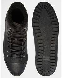 Sneakers in pelle nere di Aldo