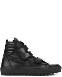 Sneakers in pelle nere di Raf Simons
