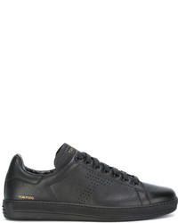 Sneakers in pelle nere di Tom Ford