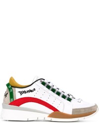 Sneakers in pelle scamosciata bianche
