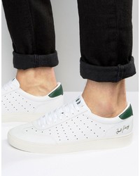 Sneakers in pelle scamosciata bianche di Fred Perry
