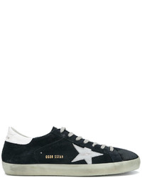 Sneakers in pelle scamosciata blu scuro di Golden Goose Deluxe Brand