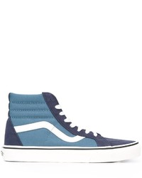 Sneakers in pelle scamosciata blu di Vans