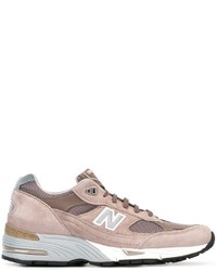 Sneakers in pelle scamosciata grigie di New Balance