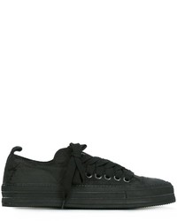 Sneakers in pelle scamosciata nere di Ann Demeulemeester