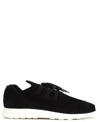 Sneakers in pelle scamosciata nere di Wings + Horns
