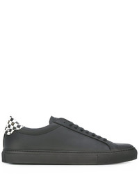 Sneakers in pelle scozzesi nere di Givenchy