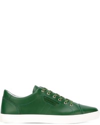 Sneakers in pelle verdi di Dolce & Gabbana