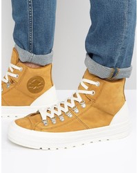 Sneakers marrone chiaro di Converse