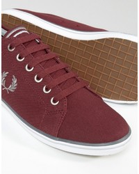 Sneakers rosse di Fred Perry