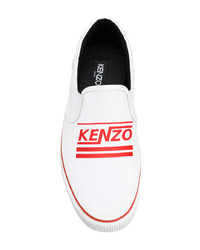 Sneakers senza lacci bianche di Kenzo
