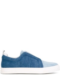 Sneakers senza lacci blu di Pierre Hardy