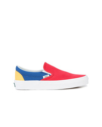 Sneakers senza lacci di tela multicolori di Vans