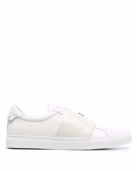 Sneakers senza lacci in pelle bianche di Givenchy
