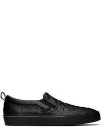 Sneakers senza lacci in pelle nere di Coach 1941