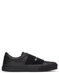 Sneakers senza lacci in pelle nere di Givenchy