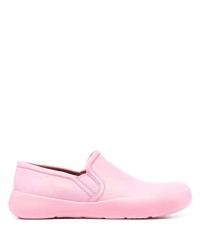 Sneakers senza lacci in pelle rosa di CamperLab