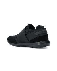 Sneakers senza lacci in pelle scamosciata nere di Calvin Klein 205W39nyc