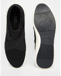 Sneakers senza lacci nere di Aldo
