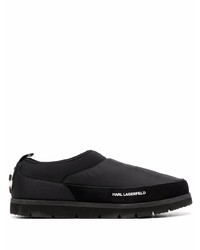 Sneakers senza lacci nere di Karl Lagerfeld