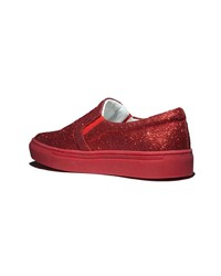 Sneakers senza lacci rosse di SWEA