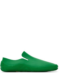 Sneakers senza lacci verdi di Bottega Veneta